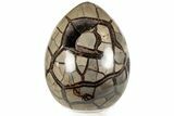 7.6" Septarian "Dragon Egg" Geode - Removable Section - #200202-1